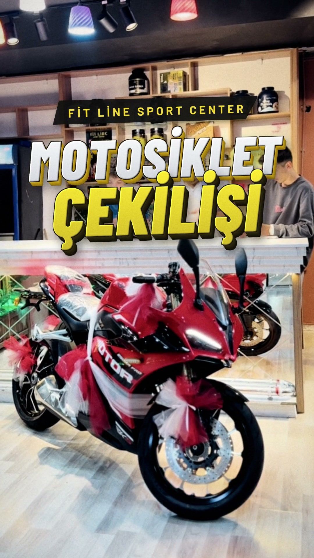 Motorcycle giveaway